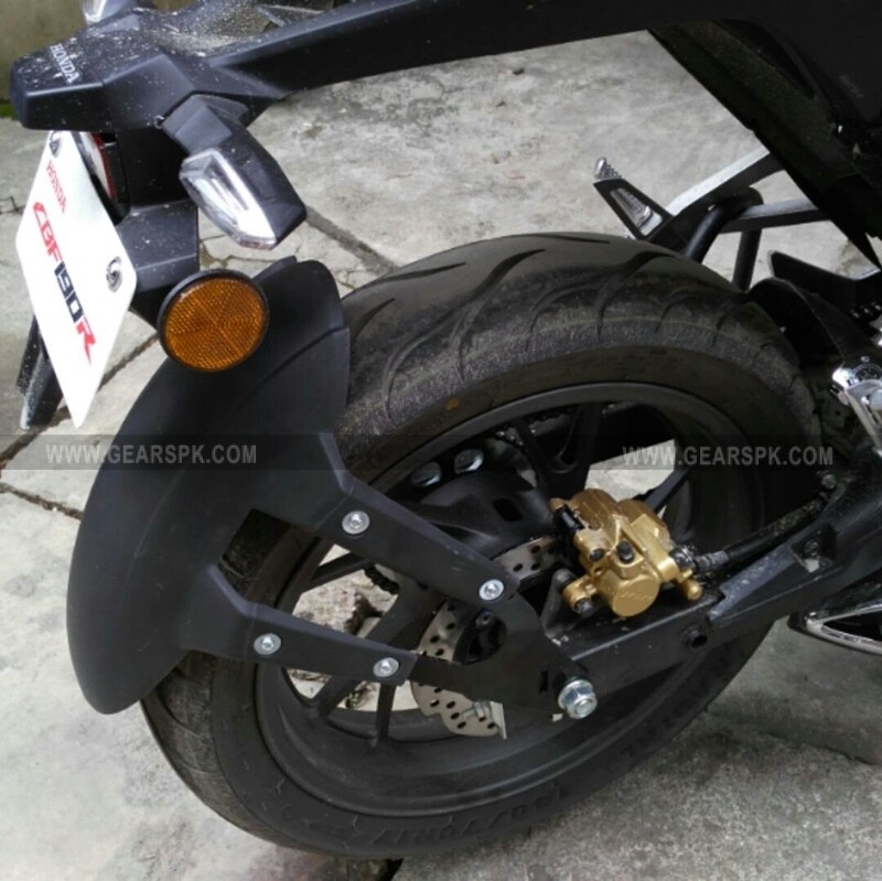 ybr mudguard